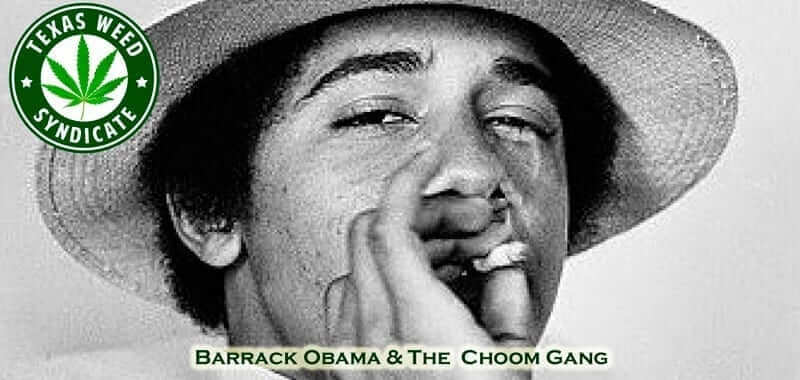 44th President Barrack Obama Smoking Pot - Choom Gang