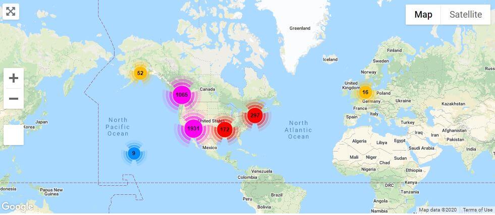 Dispensary Finder Map