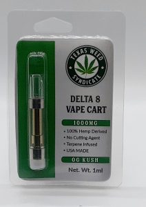 Delta 8 1000mg Og Kush Cartridge