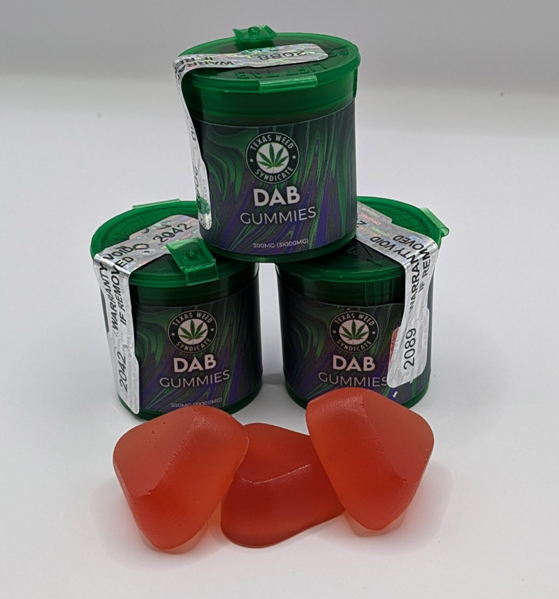 Live resin dab gummies 100mg